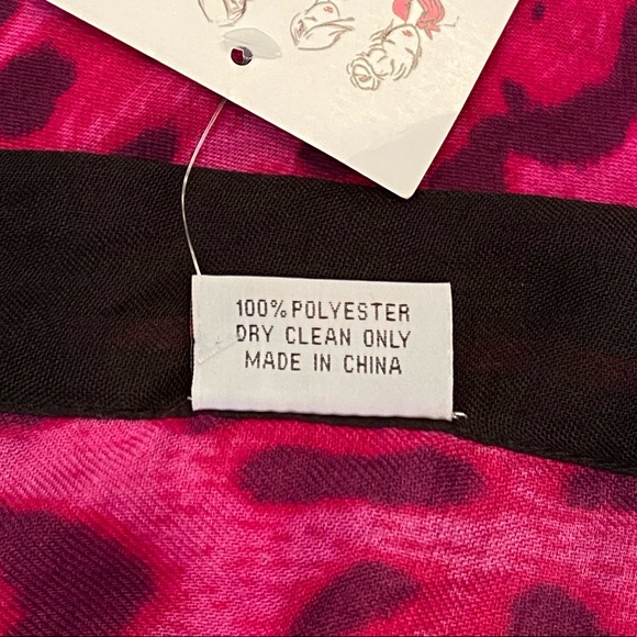 Lulla Collection by Bindya animal print wrap/scarf (NWT) - Picture 5 of 5